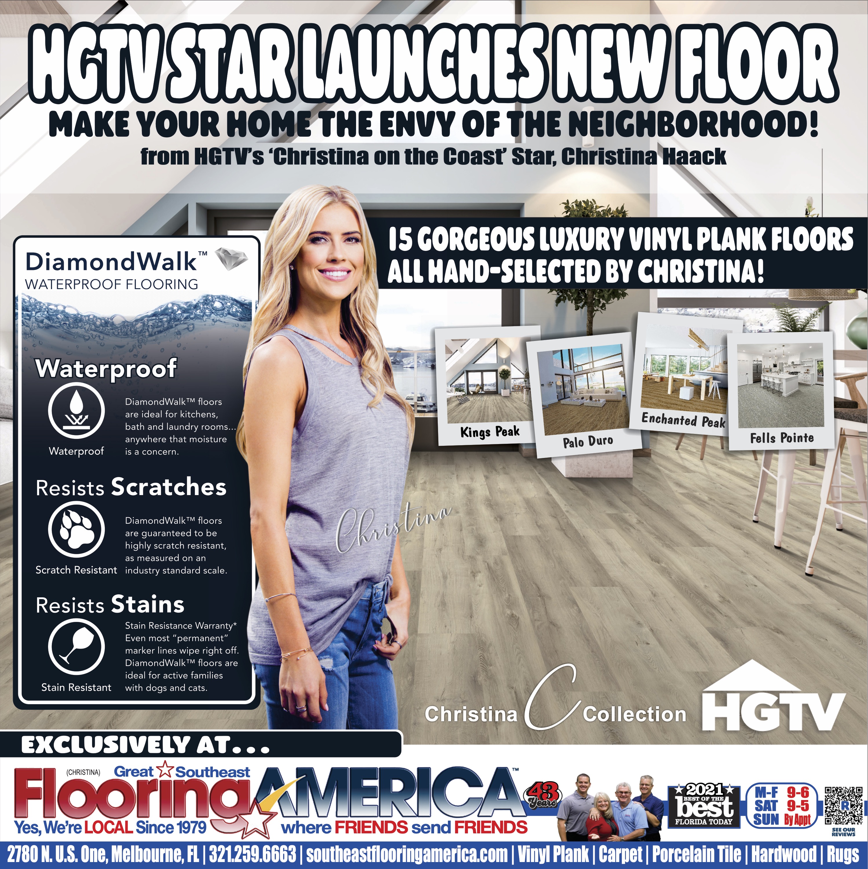 HGTV Star Launches New Floor